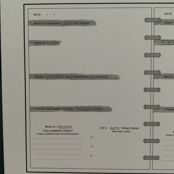 Happy Planner Goals Guided Journal - Picture 4 of 6